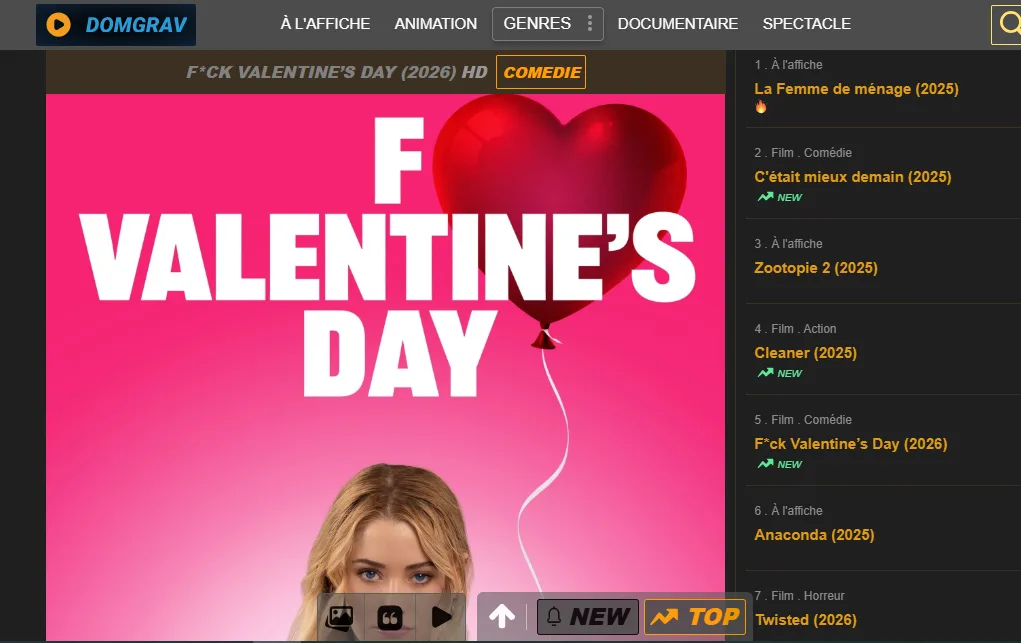 domgrav, films et séries gratuit