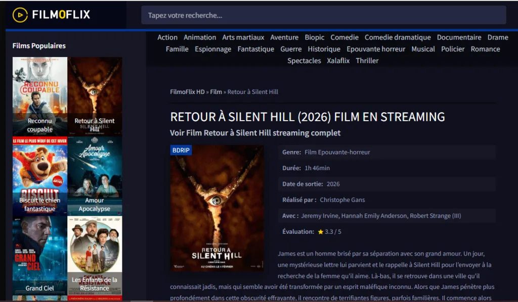 filmoflix, regarder vos films et séries gratuitement