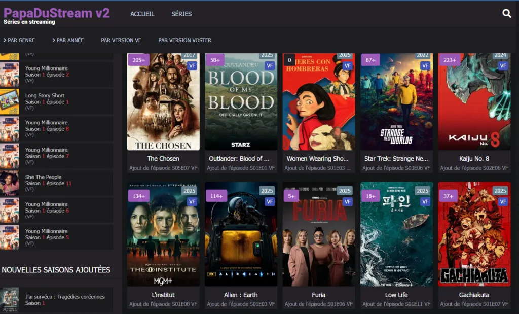 Papadustream 2026 : illustration du streaming de films et séries en VF, des nouvelles adresses et des plateformes en ligne.